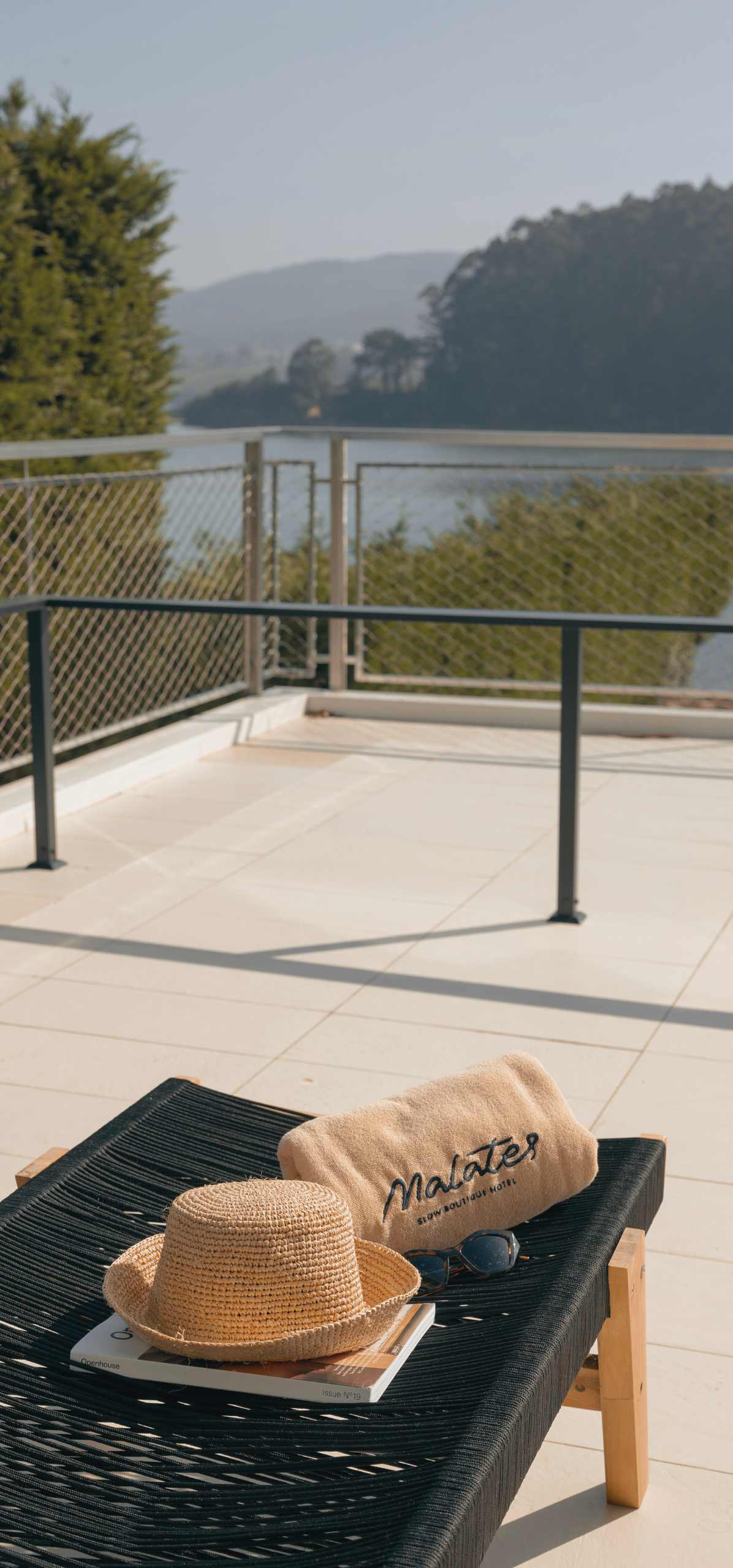 terraza de malates en una de sus habitaciones